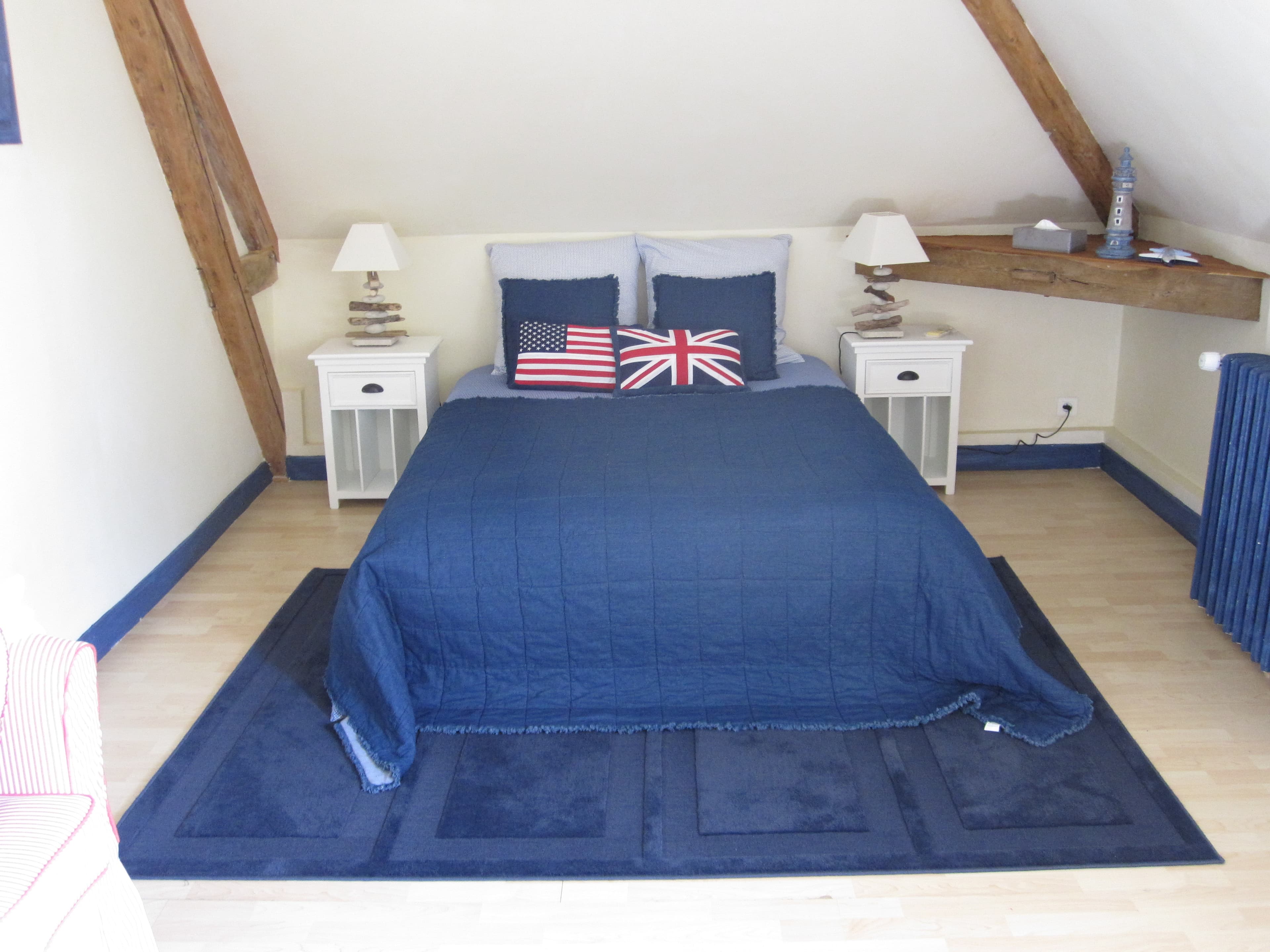 Chambre Marie-Lys — 2 lits simples, réunissables en lit king-size